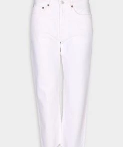 AGOLDE Just In 90's Crop Mid Rise Loose Fit In Element