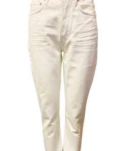 AGOLDE Riley High Rise Straight Crop Jean