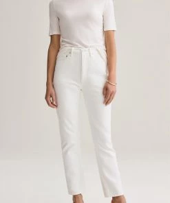 AGOLDE Riley High Rise Straight Crop Jean