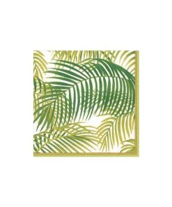 Caspari Under The Palms Paper Cocktail Napkins