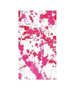 Caspari Splatterware Paper Guest Towel Napkins In Pink Home & Beauty