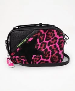 Golden Goose Bags & Accessories Star Bag Leopard Fur Print
