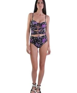 Isabel Marant Étoile Stiza Swimsuit In Faded Night Featured Designers