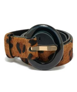 Lizzie Fortunato Bags & Accessories Sofia Belt In Dark Leopard