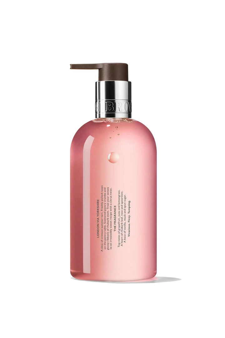 Molton Brown Just In Delicious Rhubarb & Rose Fine Liquid Hand Wash 300ml 2 Molton Brown Just In Delicious Rhubarb & Rose Fine Liquid Hand Wash 300ml