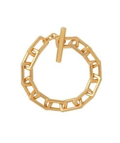 Martha Calvo Bags & Accessories Square Chain Link Bracelet