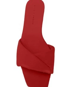 Studio Amelia Twist Front Flat Sandal