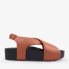 Simon Miller Just In Vegan Cross Drip Slide In Spice