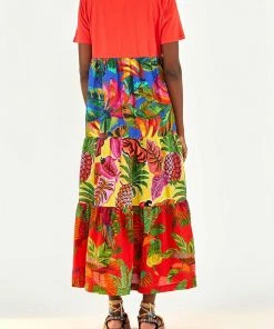 FARM Rio A Brasileira Maxi T-Shirt Dress Just In