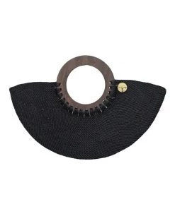 Diana Murillo Bags & Accessories Abanico Creer Agarre Madera