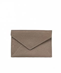 Graphic Image Bags & Accessories Taupe Goatskin Mini Envelope