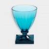 Caspari Acrylic 8.5oz Wine Goblet In Turquoise
