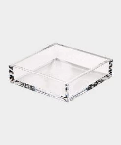 Caspari Acrylic Luncheon Napkin Holder In Crystal Clear Just In