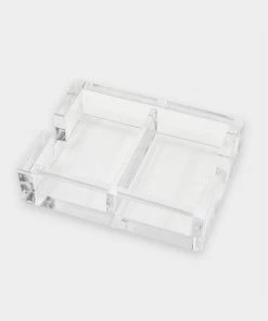 Caspari Acrylic Playing Card Holder Home & Beauty