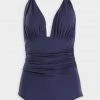 Lenny Niemeyer Adjustable Halter One Piece In Indigo Blue