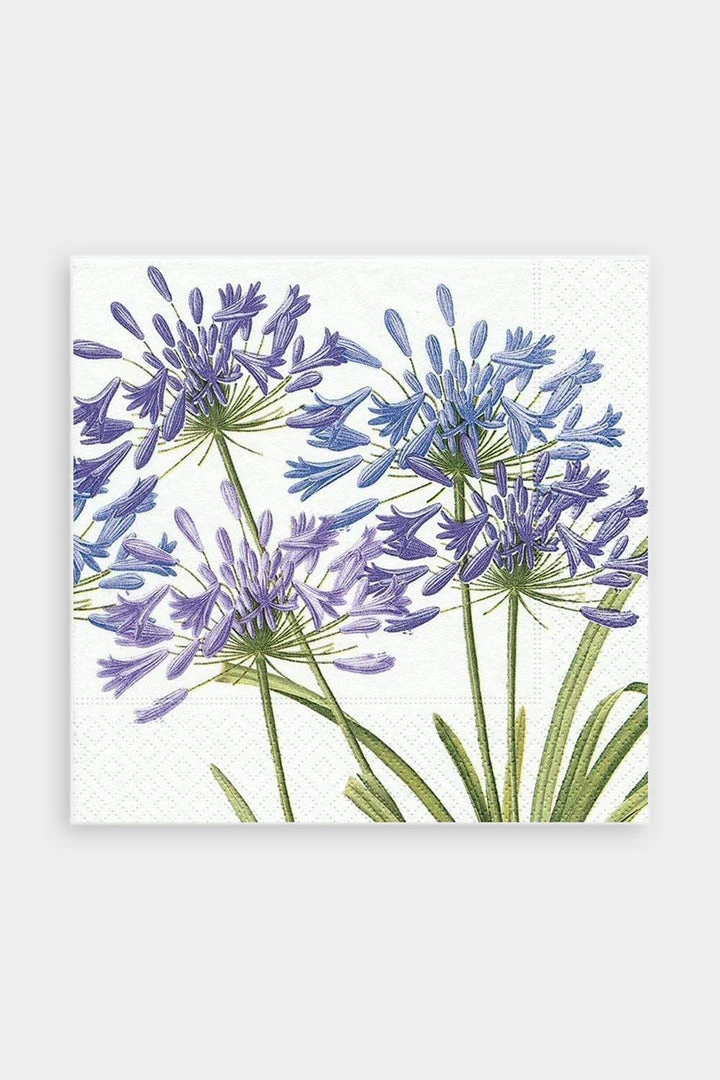 Caspari Agapanthus Paper Luncheon Napkins Just In 1 Caspari Agapanthus Paper Luncheon Napkins Just In