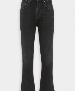 AGOLDE Riley High Rise Straight Crop Jean In Panoramic Just In