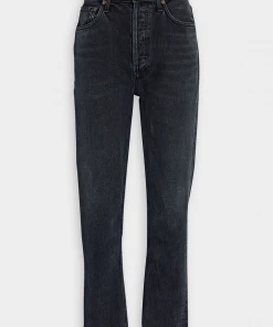 AGOLDE Just In Riley High Rise Straight Crop Jean In Edit