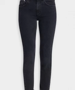 AGOLDE Just In Toni Mid Rise Straight Jean In Feral