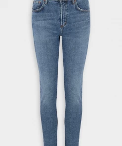 AGOLDE Just In Toni Mid Rise Straight Jean In Viewpoint