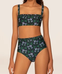 Agua By Agua Bendita Olmo Chan Chan Esmeralda Bikini Top