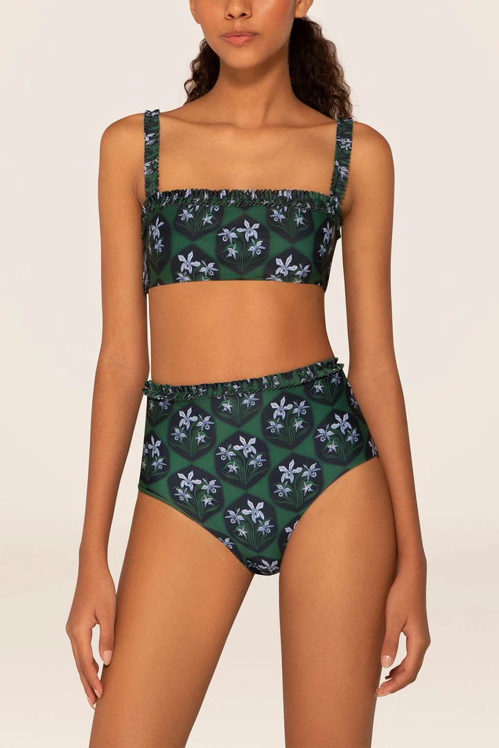 Agua By Agua Bendita Olmo Chan Chan Esmeralda Bikini Top 2 Agua By Agua Bendita Olmo Chan Chan Esmeralda Bikini Top