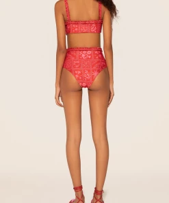 Agua By Agua Bendita Nopal Ipanema Escarlata Bikini Bottom Just In
