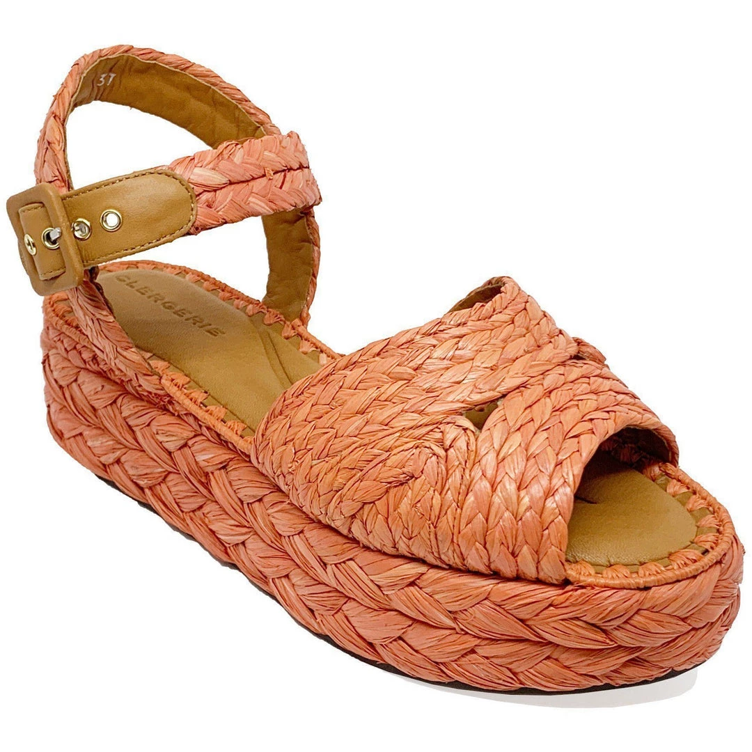 Clergerie Flats Aida Dust Raffia 2 Clergerie Flats Aida Dust Raffia