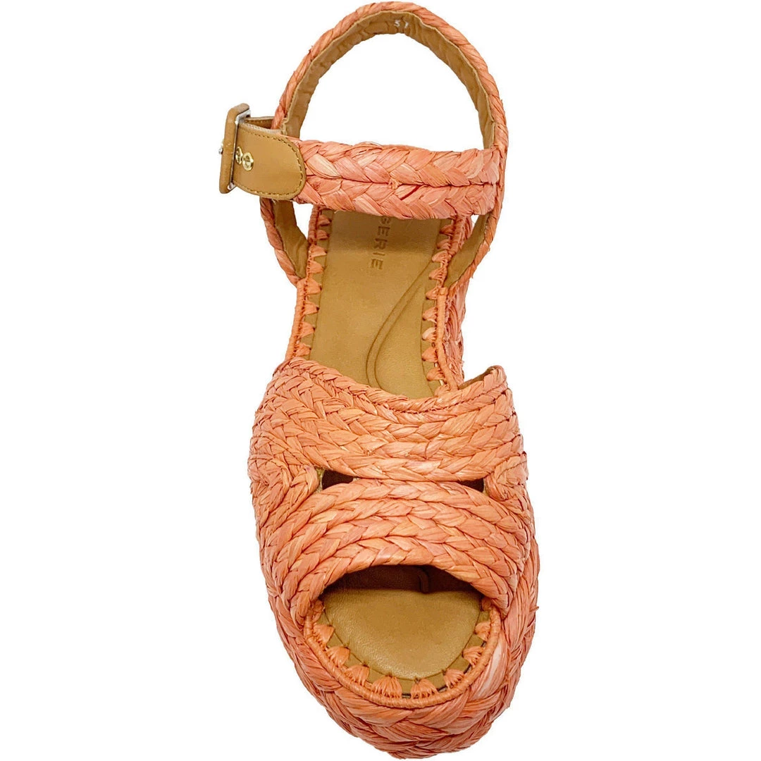 Clergerie Flats Aida Dust Raffia 4 Clergerie Flats Aida Dust Raffia