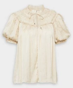 Ulla Johnson Just In Aimee Top In Dawn
