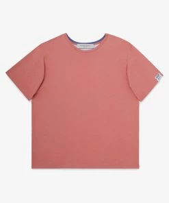 Golden Goose Aira T-shirt With Lettering On The Back In Pink