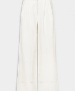 Aje. Universal Wide Leg Pant In Ivory Just In