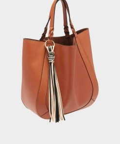 Ulla Johnson Albers Tote In Sierra