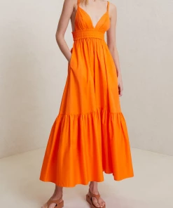 A.L.C. Rhodes Dress In Citrus Just In