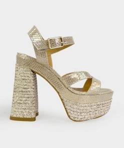 Castañer Alice Platform Sandal In Iris Just In