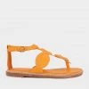 Ulla Johnson Arabella Braided Leather Sandal In Marigold Just In