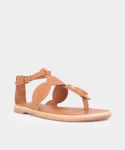 Ulla Johnson Arabella Braided Leather Sandal In Meerkat Just In
