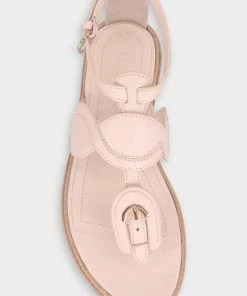 Ulla Johnson Just In Arabella Braided Leather Sandal In Pearled Ivory
