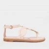 Ulla Johnson Just In Arabella Braided Leather Sandal In Pearled Ivory