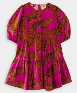 FARM Rio Featured Designers Artsy Leopards Mini Dress In Multi