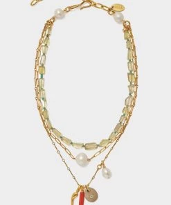 Lizzie Fortunato Athena Necklace In Multi Just In