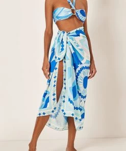 Cin Cin Azur Long Scarf