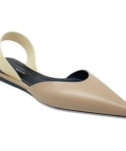 Proenza Schouler Batilux Slingback Flat Desert
