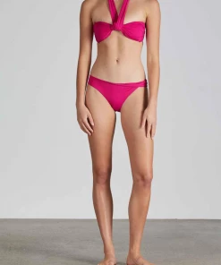 Bondi Born Just In Sylve Bikini Top In Magenta
