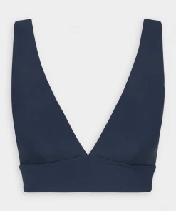 Bondi Born Just In Violet Bikini Top In Blueberry