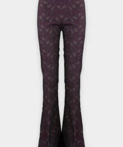Avenue Montaigne Bellini Pant In Paisley Print Just In