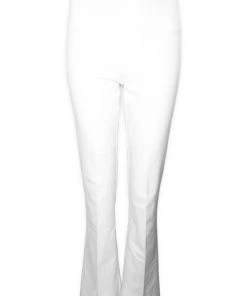 Avenue Montaigne Bellini Pant In White Denim Just In