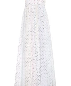 ZIMMERMANN Bellitude Bandeau Midi Dress Spliced Featured Designers