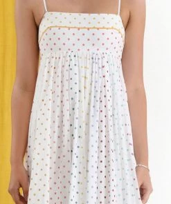 ZIMMERMANN Bellitude Bandeau Midi Dress Spliced Featured Designers