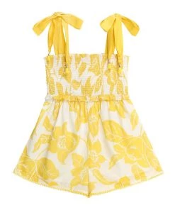 ZIMMERMANN KIDS Featured Designers Bells Shirred Playsuit